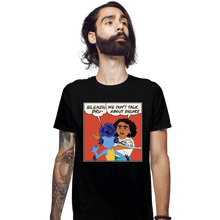 Load image into Gallery viewer, Daily_Deal_Shirts Fitted Shirts, Mens / Small / Black Silenzio Slap