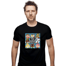 Load image into Gallery viewer, Shirts Fitted Shirts, Mens / Small / Black The Animal Bunch