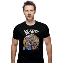 Load image into Gallery viewer, Shirts Fitted Shirts, Mens / Small / Black The Uncanny M-Man
