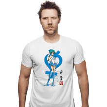 Load image into Gallery viewer, Secret_Shirts Fitted Shirts, Mens / Small / White Mercury Sumi-e