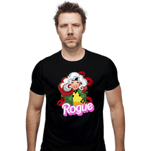 Load image into Gallery viewer, Daily_Deal_Shirts Fitted Shirts, Mens / Small / Black Rogue Barbie