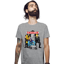 Load image into Gallery viewer, Shirts Fitted Shirts, Mens / Small / Sports Grey Skullie Boys