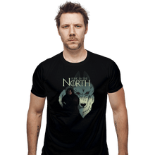 Load image into Gallery viewer, Shirts Fitted Shirts, Mens / Small / Black King In The North