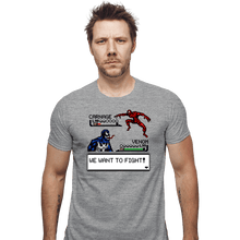 Load image into Gallery viewer, Shirts Fitted Shirts, Mens / Small / Sports Grey Carnage Fight
