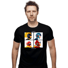 Load image into Gallery viewer, Daily_Deal_Shirts Fitted Shirts, Mens / Small / Black Metallic Dayz