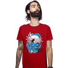 Load image into Gallery viewer, Shirts Fitted Shirts, Mens / Small / Red Bonds