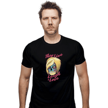 Load image into Gallery viewer, Shirts Fitted Shirts, Mens / Small / Black They Live Laugh And Love