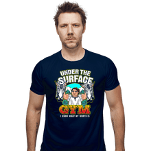 Load image into Gallery viewer, Shirts Fitted Shirts, Mens / Small / Navy Luisa's Gym (Navy)