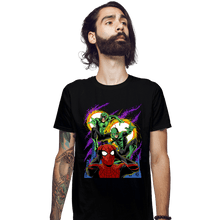 Load image into Gallery viewer, Secret_Shirts Fitted Shirts, Mens / Small / Black Wrong Universe