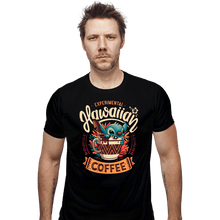 Load image into Gallery viewer, Daily_Deal_Shirts Fitted Shirts, Mens / Small / Black Experimental Coffee