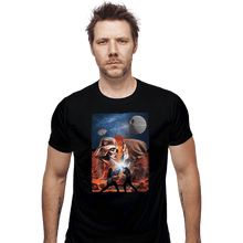 Load image into Gallery viewer, Daily_Deal_Shirts Fitted Shirts, Mens / Small / Black The Duel