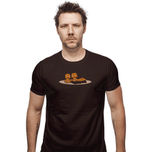 Load image into Gallery viewer, Shirts Fitted Shirts, Mens / Small / Dark Chocolate Cookietanic