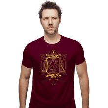 Load image into Gallery viewer, Shirts Fitted Shirts, Mens / Small / Maroon Quidditch Team