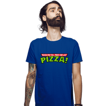 Load image into Gallery viewer, Daily_Deal_Shirts Fitted Shirts, Mens / Small / Royal Blue Wise Men Say...