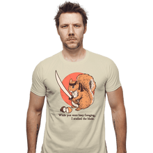 Load image into Gallery viewer, Daily_Deal_Shirts Fitted Shirts, Mens / Small / Sand Squirrel Blade