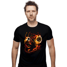 Load image into Gallery viewer, Daily_Deal_Shirts Fitted Shirts, Mens / Small / Black Blazing Vengeance