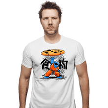 Load image into Gallery viewer, Shirts Fitted Shirts, Mens / Small / White Cookie Disc