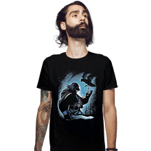 Load image into Gallery viewer, Shirts Fitted Shirts, Mens / Small / Black Bow To Me