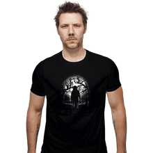 Load image into Gallery viewer, Shirts Fitted Shirts, Mens / Small / Black Moonlight Ring