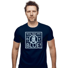 Load image into Gallery viewer, Secret_Shirts Fitted Shirts, Mens / Small / Navy My Boy Blue