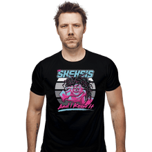 Load image into Gallery viewer, Shirts Fitted Shirts, Mens / Small / Black Skeksis And I Know It