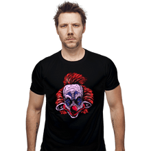 Load image into Gallery viewer, Shirts Fitted Shirts, Mens / Small / Black Killer Klown