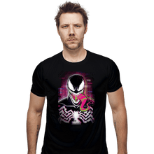 Load image into Gallery viewer, Daily_Deal_Shirts Fitted Shirts, Mens / Small / Black Glitch Venom