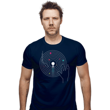 Load image into Gallery viewer, Shirts Fitted Shirts, Mens / Small / Navy Star Trek Vinyl