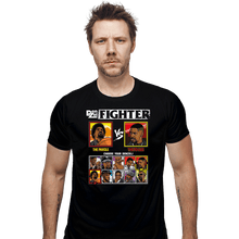 Load image into Gallery viewer, Secret_Shirts Fitted Shirts, Mens / Small / Black Denzel Fighter