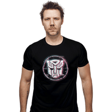 Load image into Gallery viewer, Shirts Fitted Shirts, Mens / Small / Black Autobots Glitch