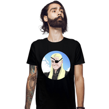 Load image into Gallery viewer, Daily_Deal_Shirts Fitted Shirts, Mens / Small / Black Oops!