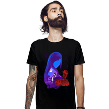 Load image into Gallery viewer, Shirts Fitted Shirts, Mens / Small / Black A Childhood Friend