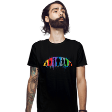 Load image into Gallery viewer, Shirts Fitted Shirts, Mens / Small / Black Under My Umbrella