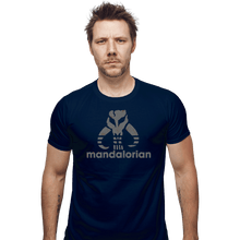 Load image into Gallery viewer, Shirts Fitted Shirts, Mens / Small / Navy Mando Athletics
