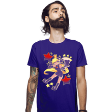 Load image into Gallery viewer, Daily_Deal_Shirts Fitted Shirts, Mens / Small / Violet Doppleganger