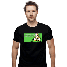 Load image into Gallery viewer, Secret_Shirts Fitted Shirts, Mens / Small / Black Bad Enough