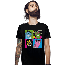 Load image into Gallery viewer, Shirts Fitted Shirts, Mens / Small / Black Pop Samurai