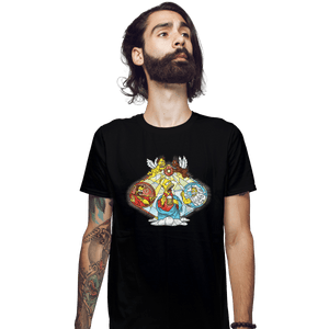 Shirts Fitted Shirts, Mens / Small / Black Holy Donut