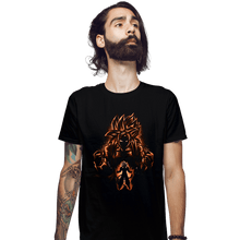 Load image into Gallery viewer, Shirts Fitted Shirts, Mens / Small / Black Super Saiyan 4