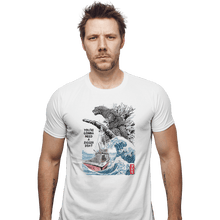 Load image into Gallery viewer, Shirts Fitted Shirts, Mens / Small / White Orca In Japan