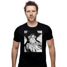 Load image into Gallery viewer, Shirts Fitted Shirts, Mens / Small / Black Neon Genesis Evangelion