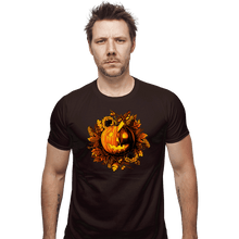 Load image into Gallery viewer, Secret_Shirts Fitted Shirts, Mens / Small / Dark Chocolate Lust For Halloween