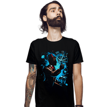 Load image into Gallery viewer, Daily_Deal_Shirts Fitted Shirts, Mens / Small / Black The 11th Doctor