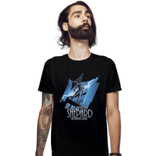 Load image into Gallery viewer, Shirts Fitted Shirts, Mens / Small / Black Shepard