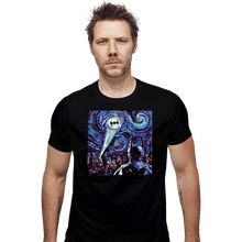 Load image into Gallery viewer, Daily_Deal_Shirts Fitted Shirts, Mens / Small / Black Van Gogh Never Saved Gotham