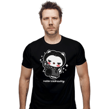 Load image into Gallery viewer, Shirts Fitted Shirts, Mens / Small / Black Hello Wednesday