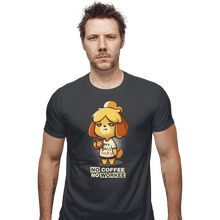 Load image into Gallery viewer, Shirts Fitted Shirts, Mens / Small / Charcoal Isabelle Coffee