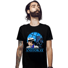 Load image into Gallery viewer, Secret_Shirts Fitted Shirts, Mens / Small / Black Ok Ani