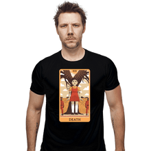 Load image into Gallery viewer, Daily_Deal_Shirts Fitted Shirts, Mens / Small / Black Tarot Squid Game Death