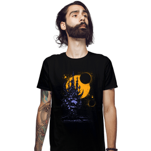 Daily_Deal_Shirts Fitted Shirts, Mens / Small / Black Castle of the Skeksis